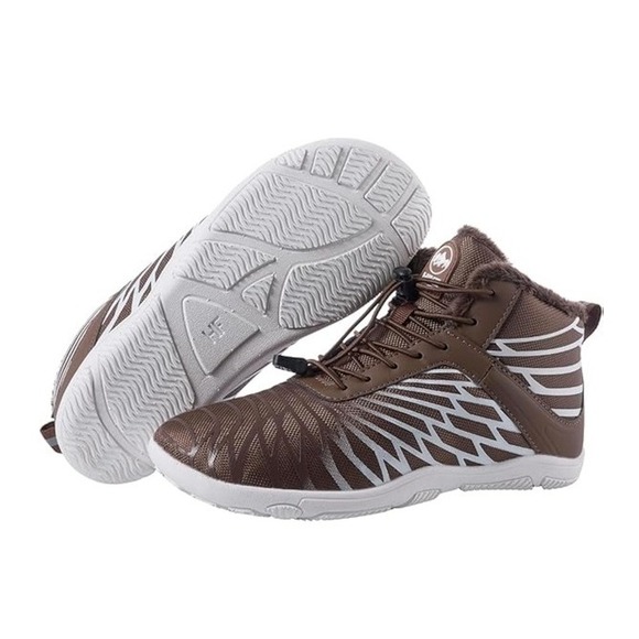 HFX Shoes - HF Brown Casual Breathable‎ Lightweight Non Slip MEN 10-10.5/ WMN 12-12.5